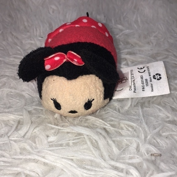 Kids Disney Minnie Mouse Tsum Tsum (2021) Just Play Mini Plush Toy - Picture 1 of 6